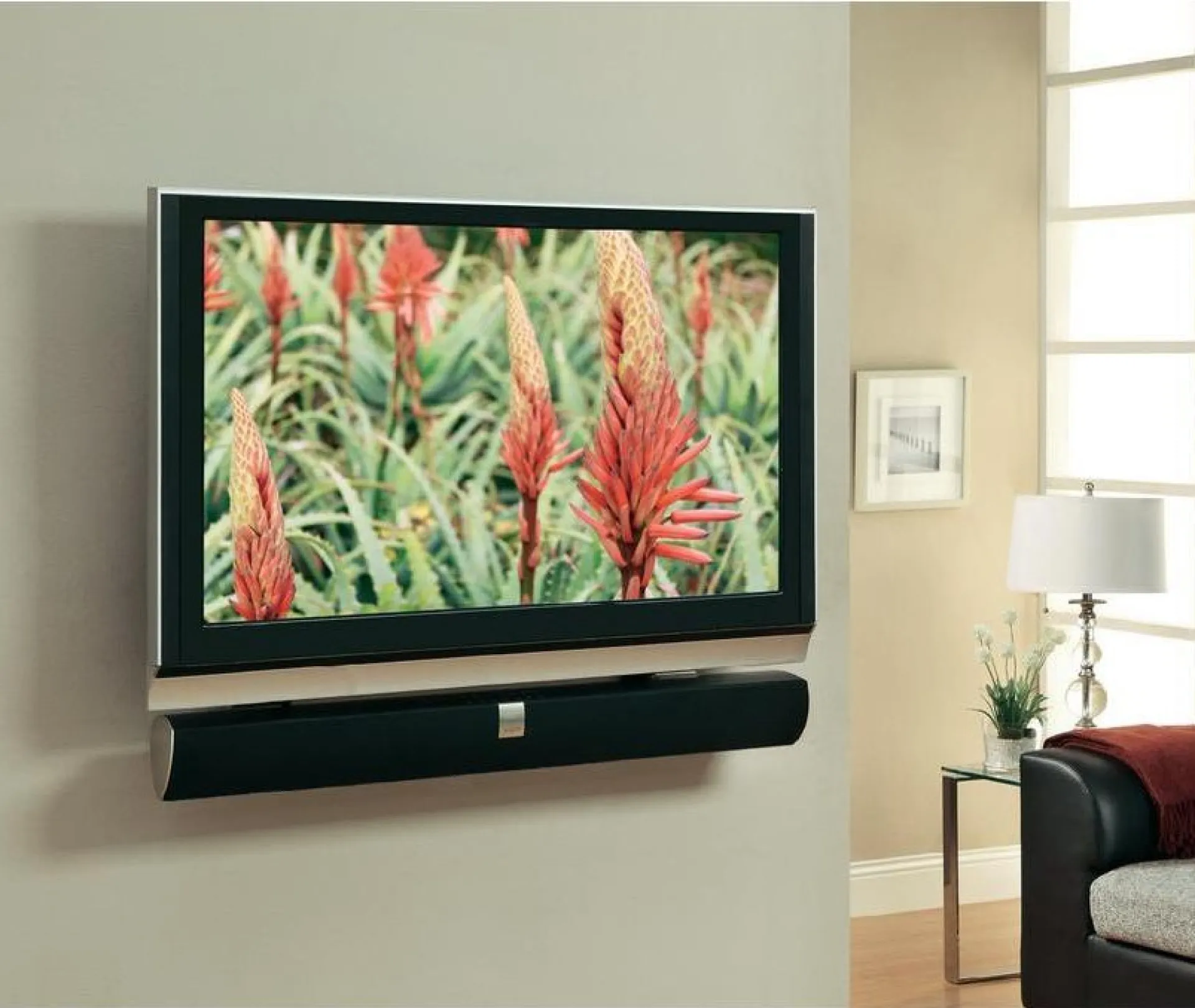 Universal Soundbar Halterung für TV Montage, schwarz – Bild 4
