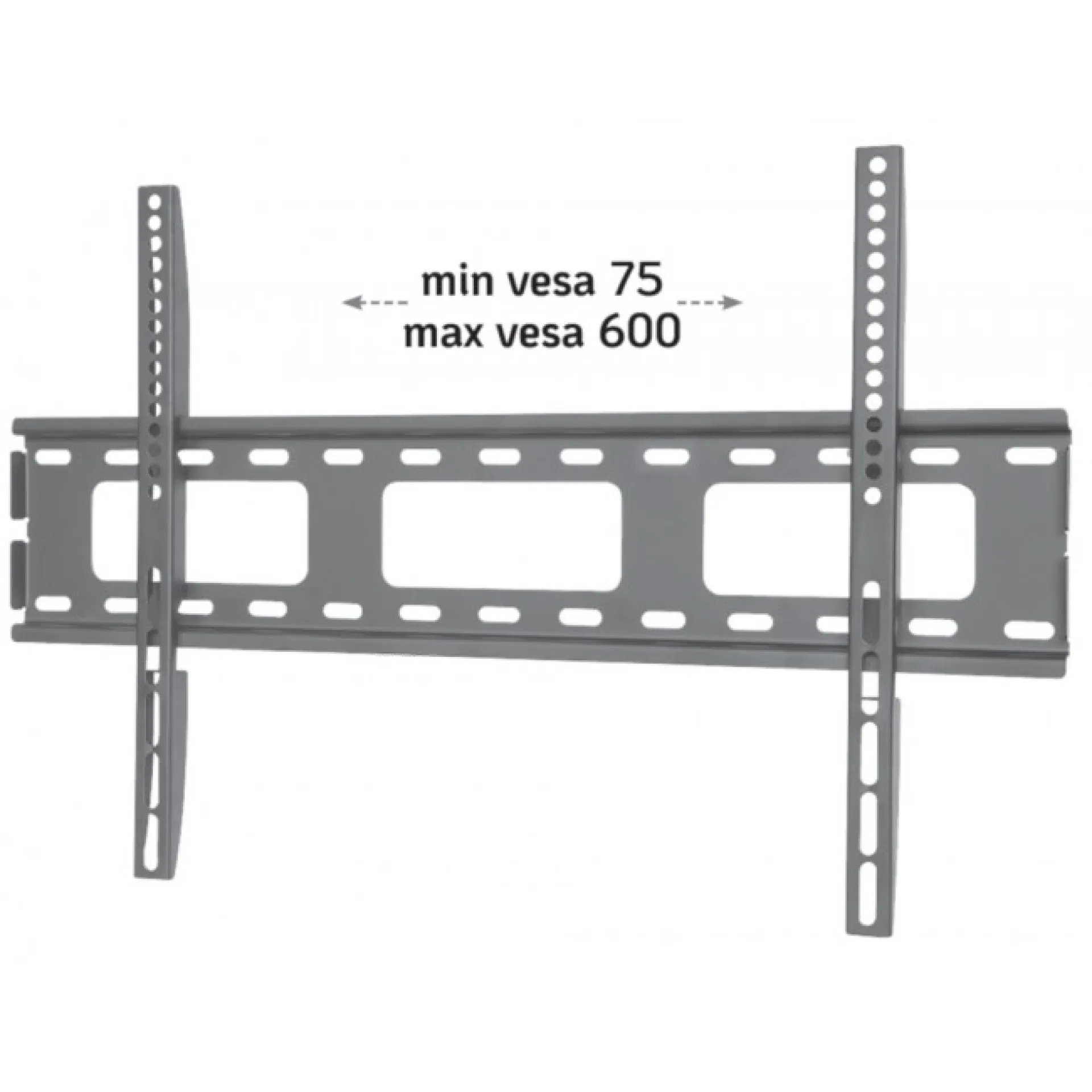 Wandhalterung für LCD TV LED 40"-65" ,Ultra slim fix, schwarz, Wandabstand 22 – Bild 3