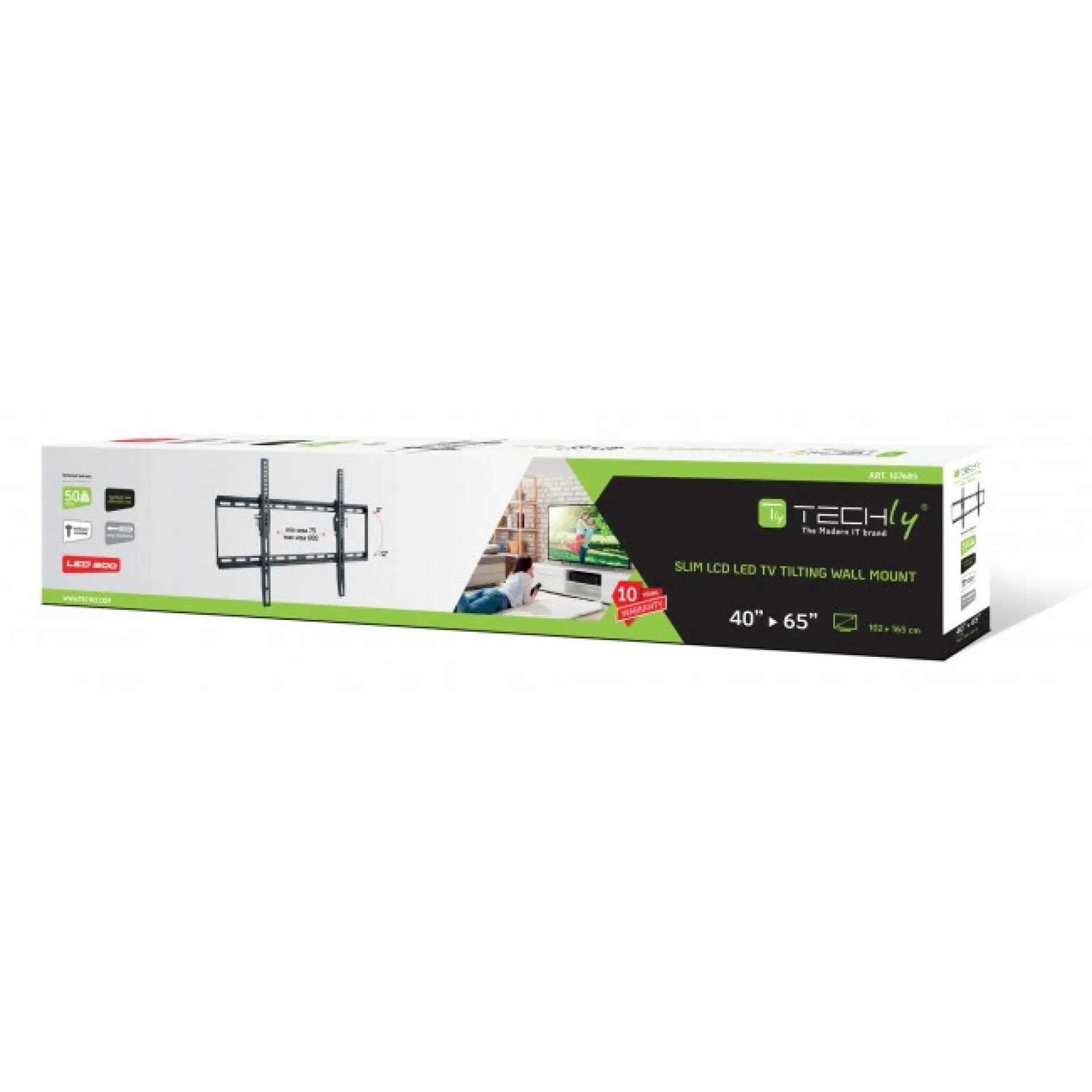 Wandhalterung für LCD TV LED 40"-65",schwarz – Bild 2