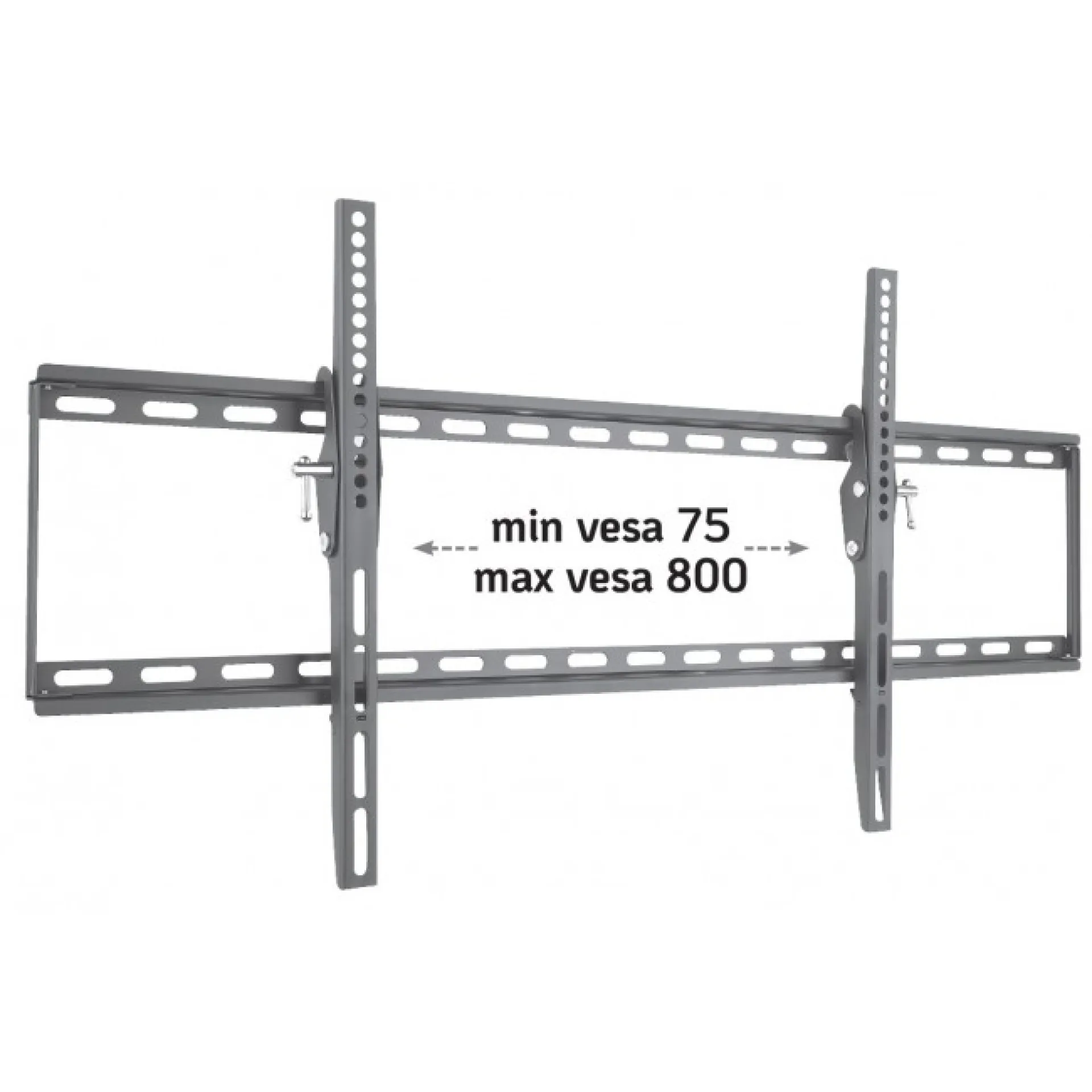 Wandhalterung für LCD TV LED 42"-80" ,36 mm Wandabstand, neigbar, schwarz – Bild 3