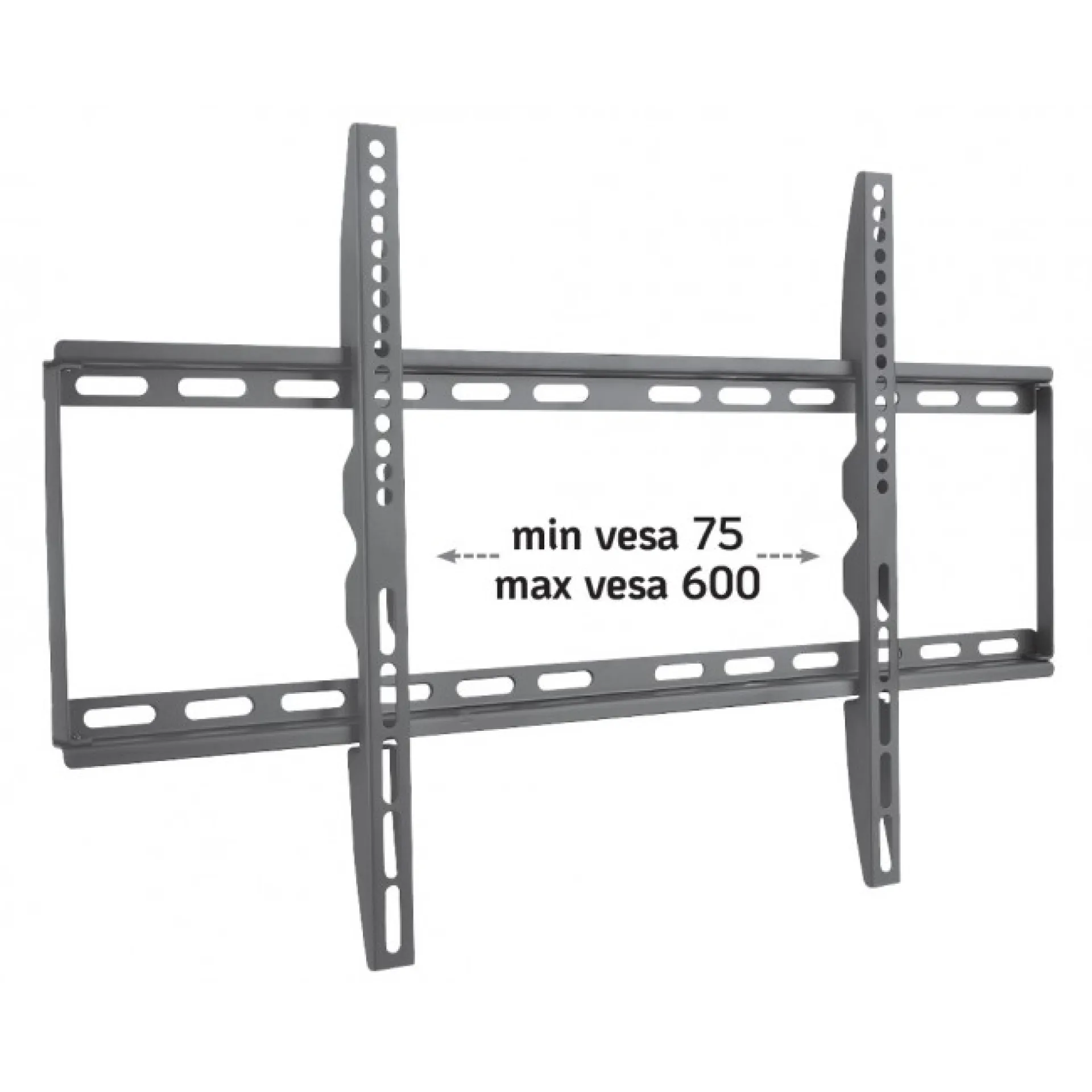 Wandhalterung für LCD TV LED 40"-65" ,fix, schwarz – Bild 3