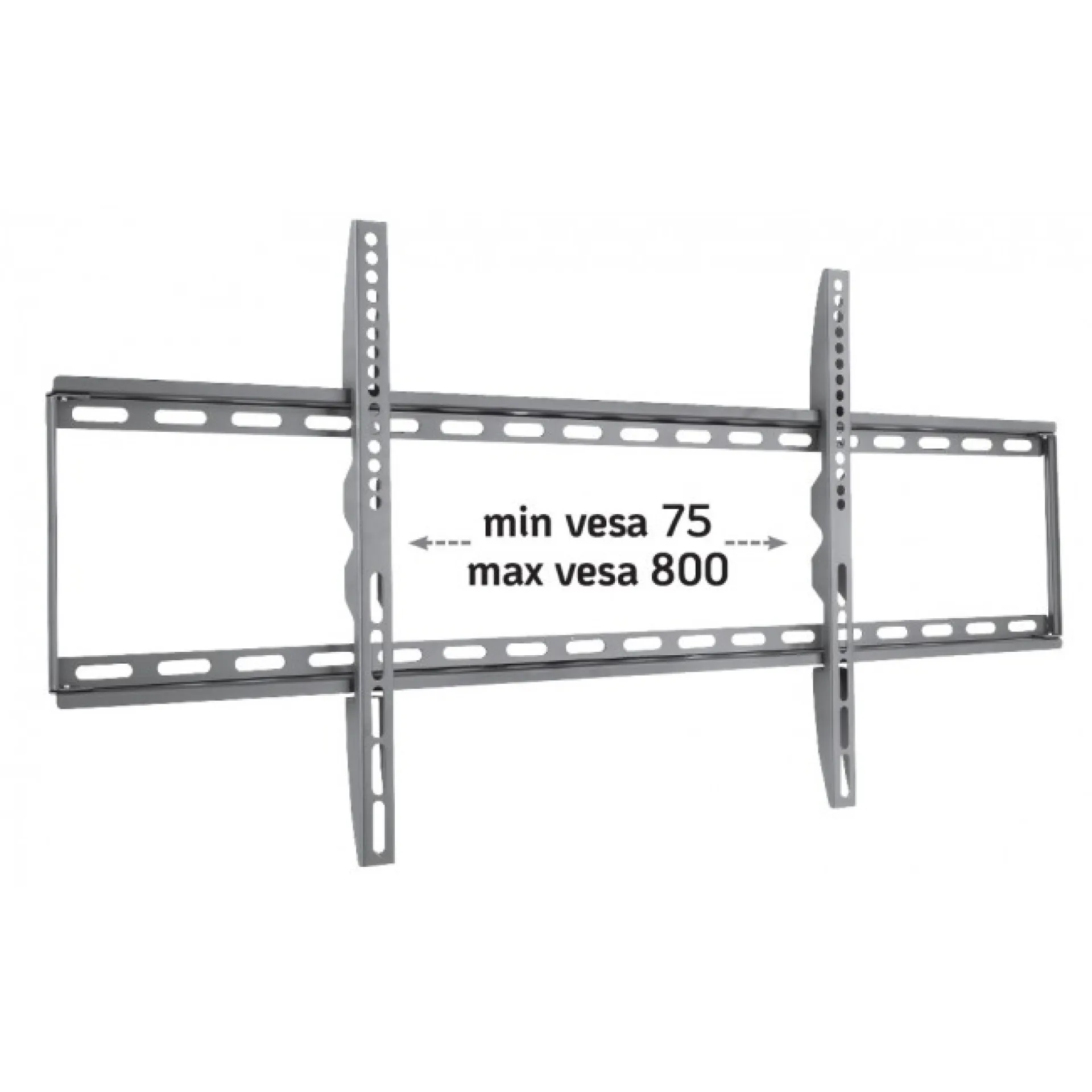 Wandhalterung für LCD TV LED 42"-80" ,Slim fix, schwarz – Bild 3