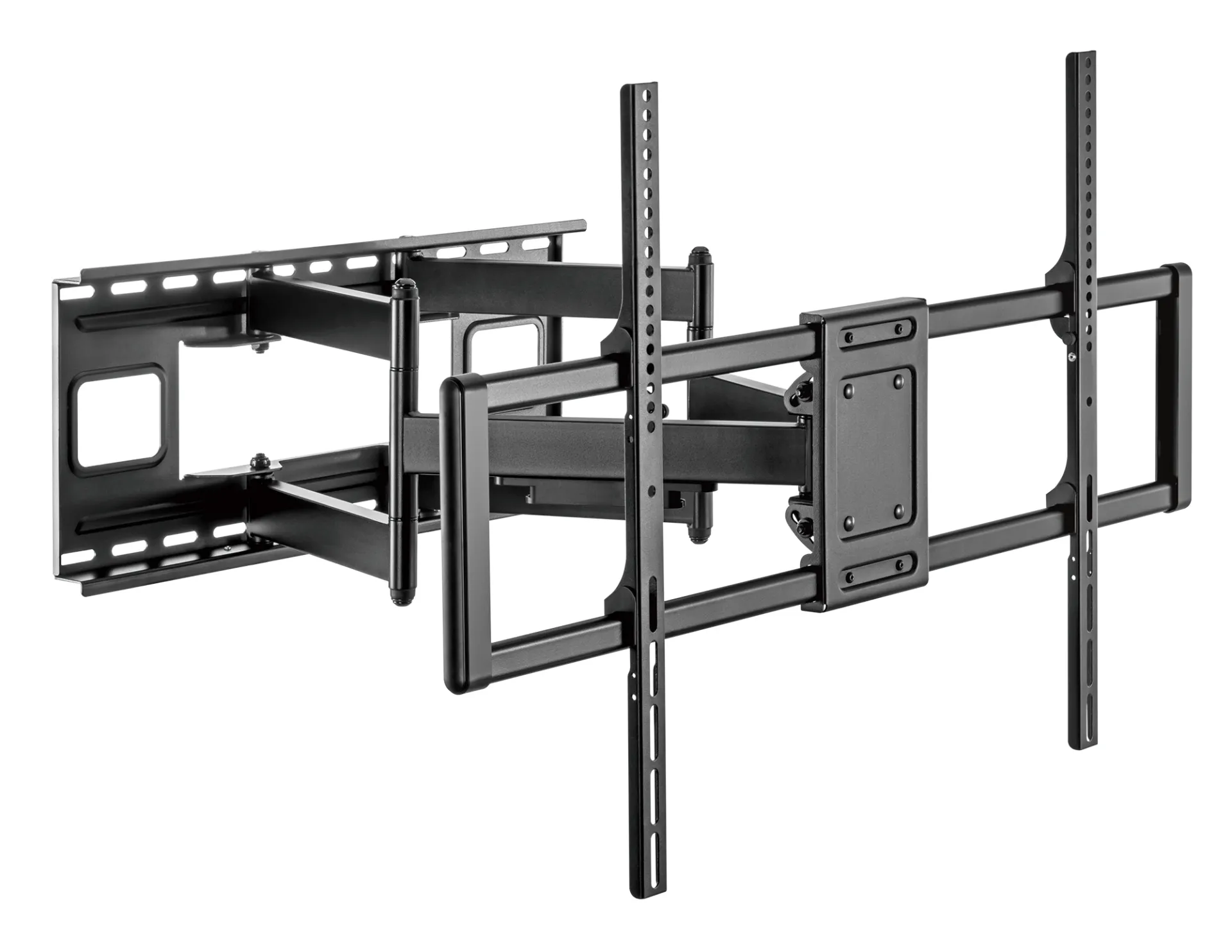 Schlanke Wandhalterung für 60-120“ TV Schwarz