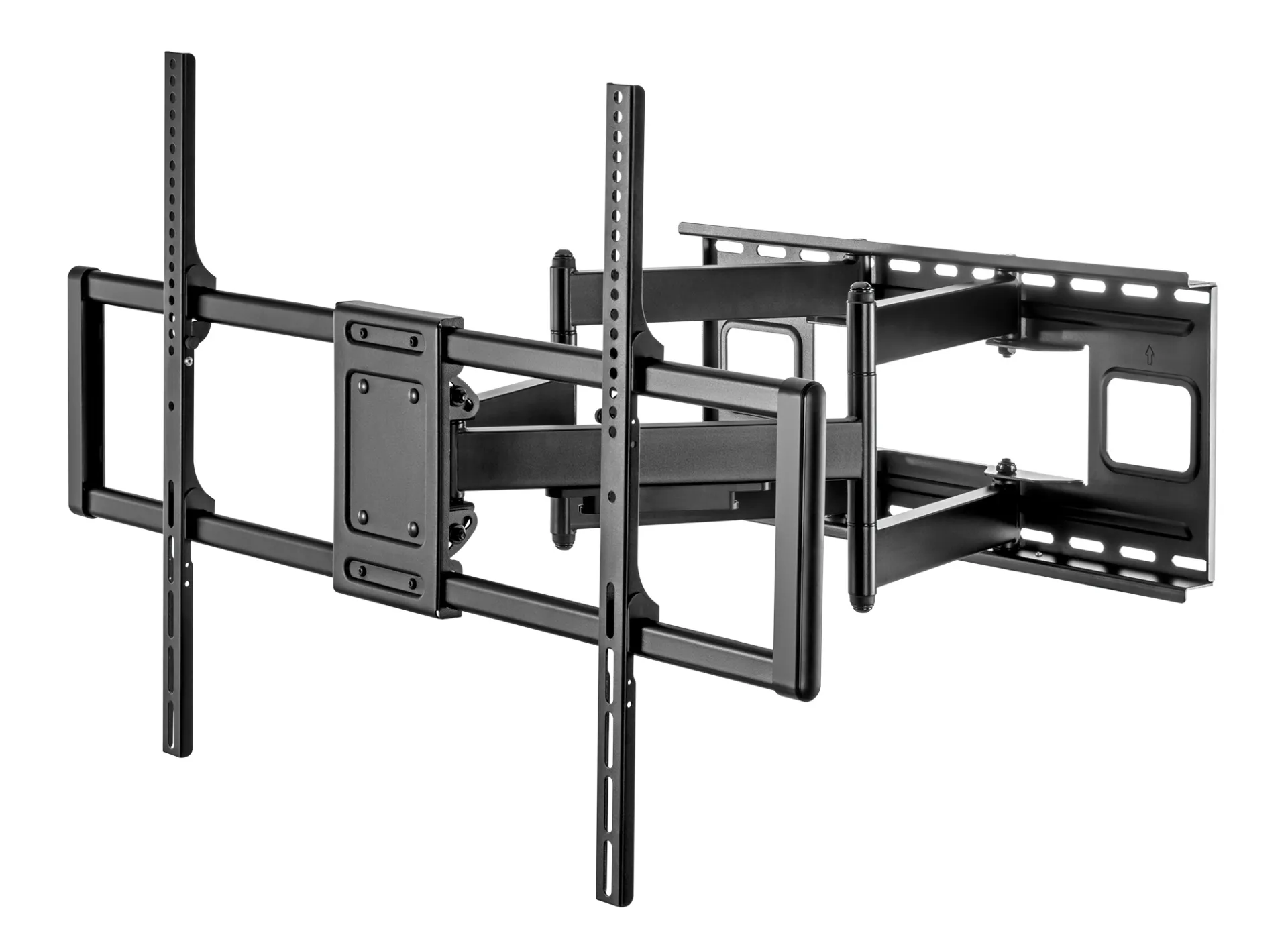 Schlanke Wandhalterung für 60-120“ TV Schwarz – Bild 2