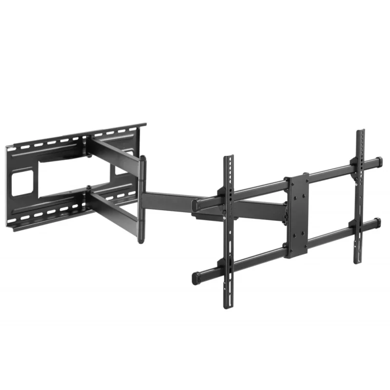 Wandhalterung für 1 LCD TV LED 43″-80″ 1015mm Wandabstand, Schwarz