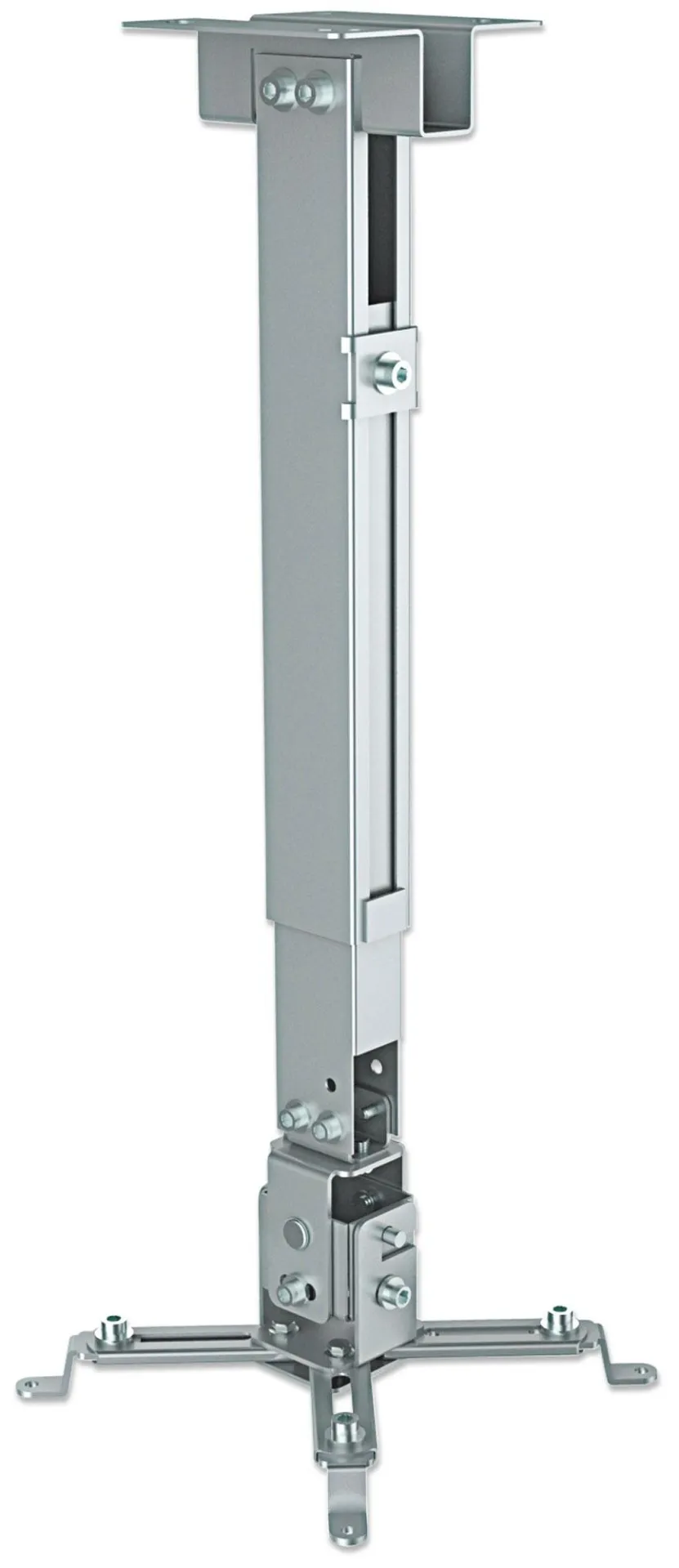 Wand-/Deckenhalterung für Beamer, ausziehbar 43-65cm – Bild 2