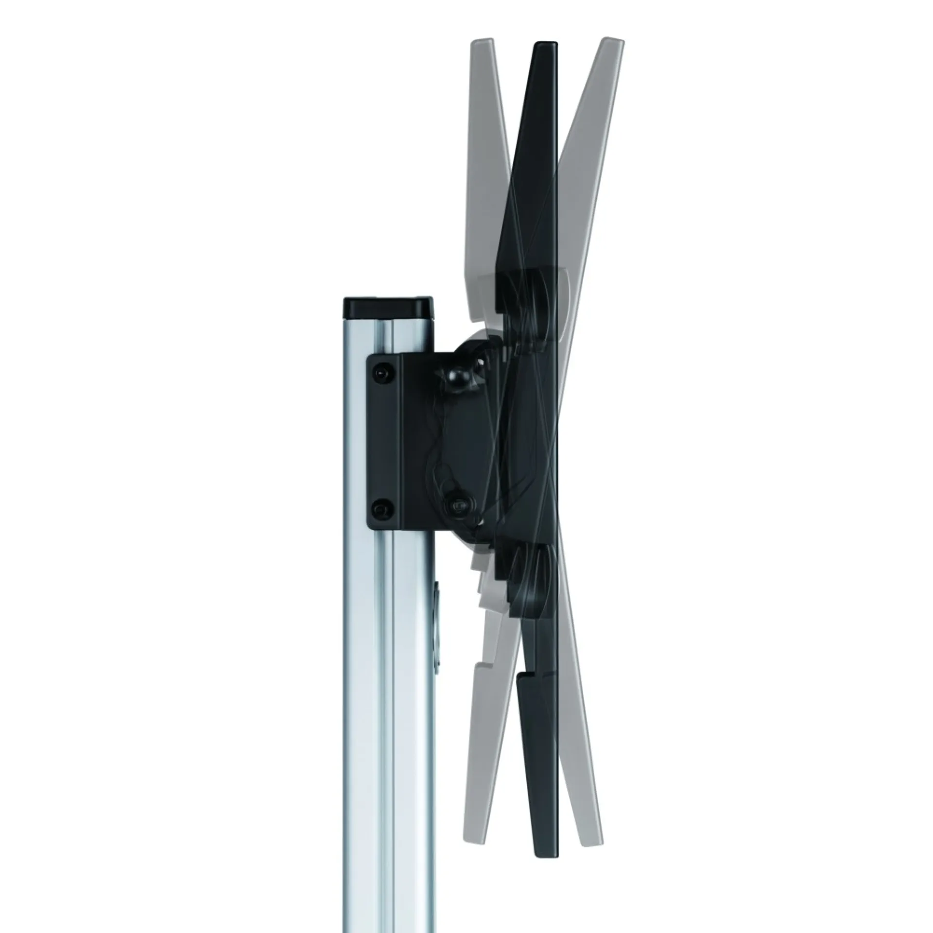 TV Wagen für LCD LED TV 37-86" mit einer Ablage – Bild 2