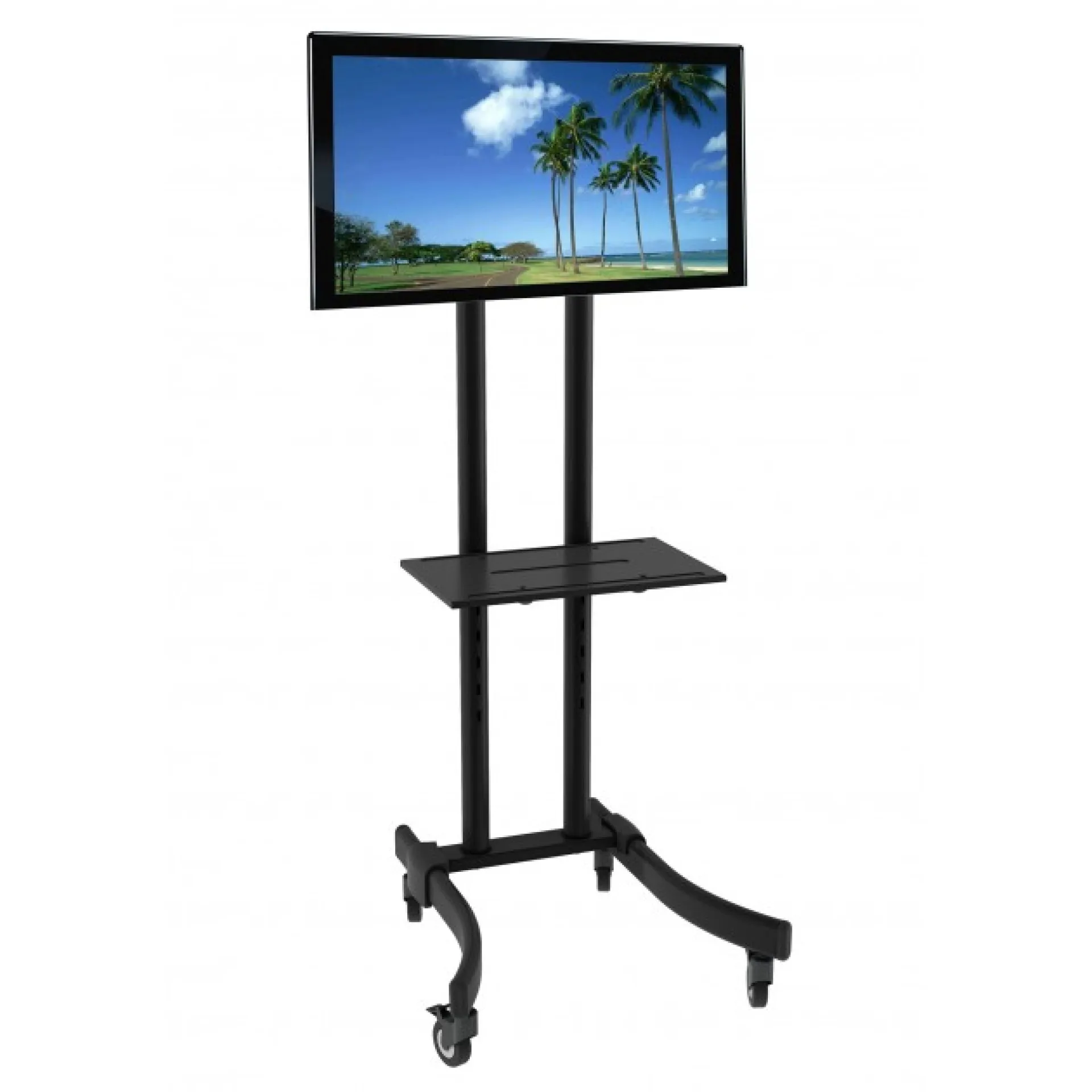 TV-Wagen für LED/LCD Bildschirm, TV 32"-70", mit Ablage – Bild 2