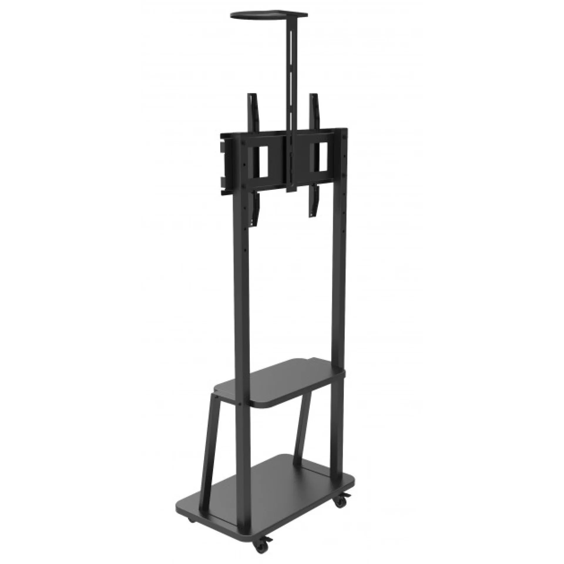 Boden-TV-Halter für 32''-70'' TV mit Ablage – Bild 4