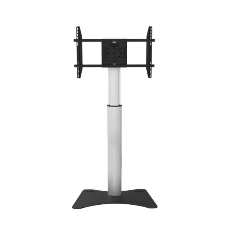 TV LED/LCD Standfuß, 32-70“, höhenverstellbar, schwarz, silber