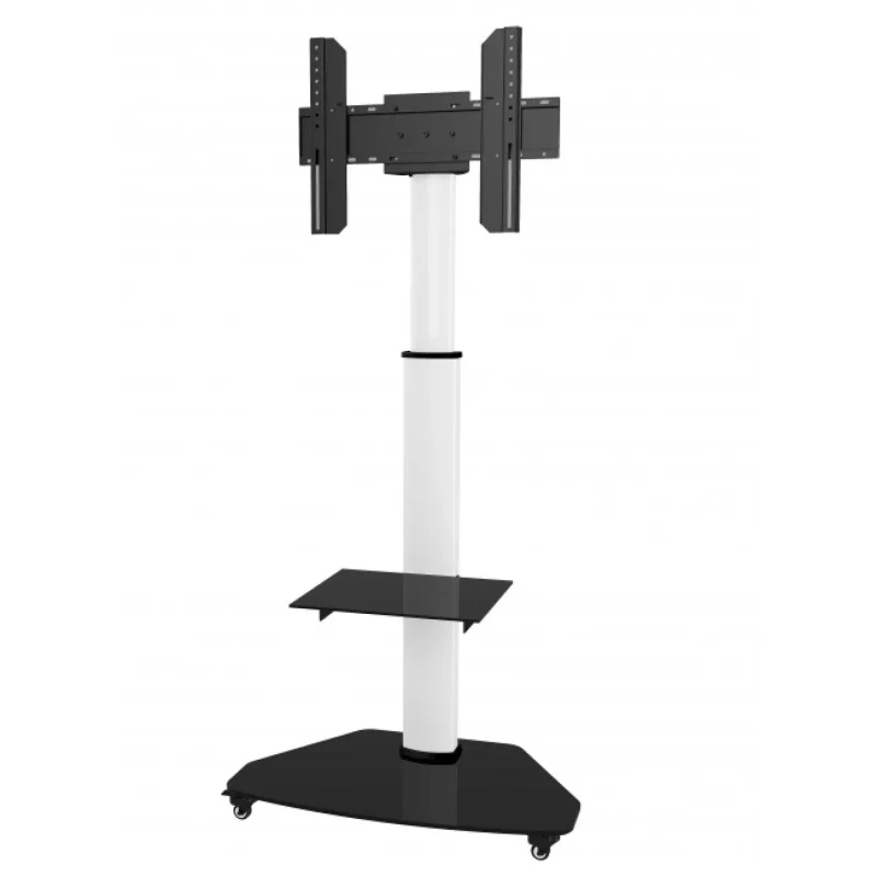 TV Trolley für LCD LED TV 37-70″, weiß, mit Ablage