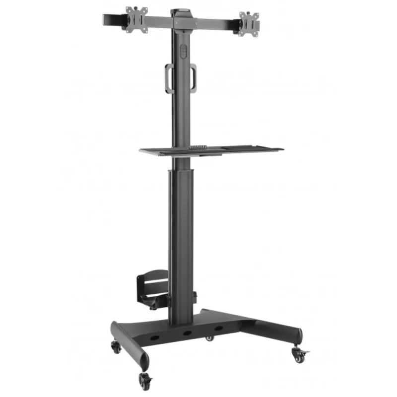 TV Trolley für für 2x LCD LED TV 13-32″ Dual