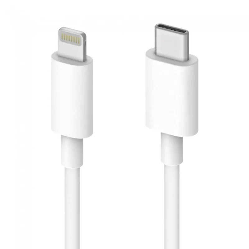 USB2.0 Anschlusskabel Typ C – Lightning, weiß 1m