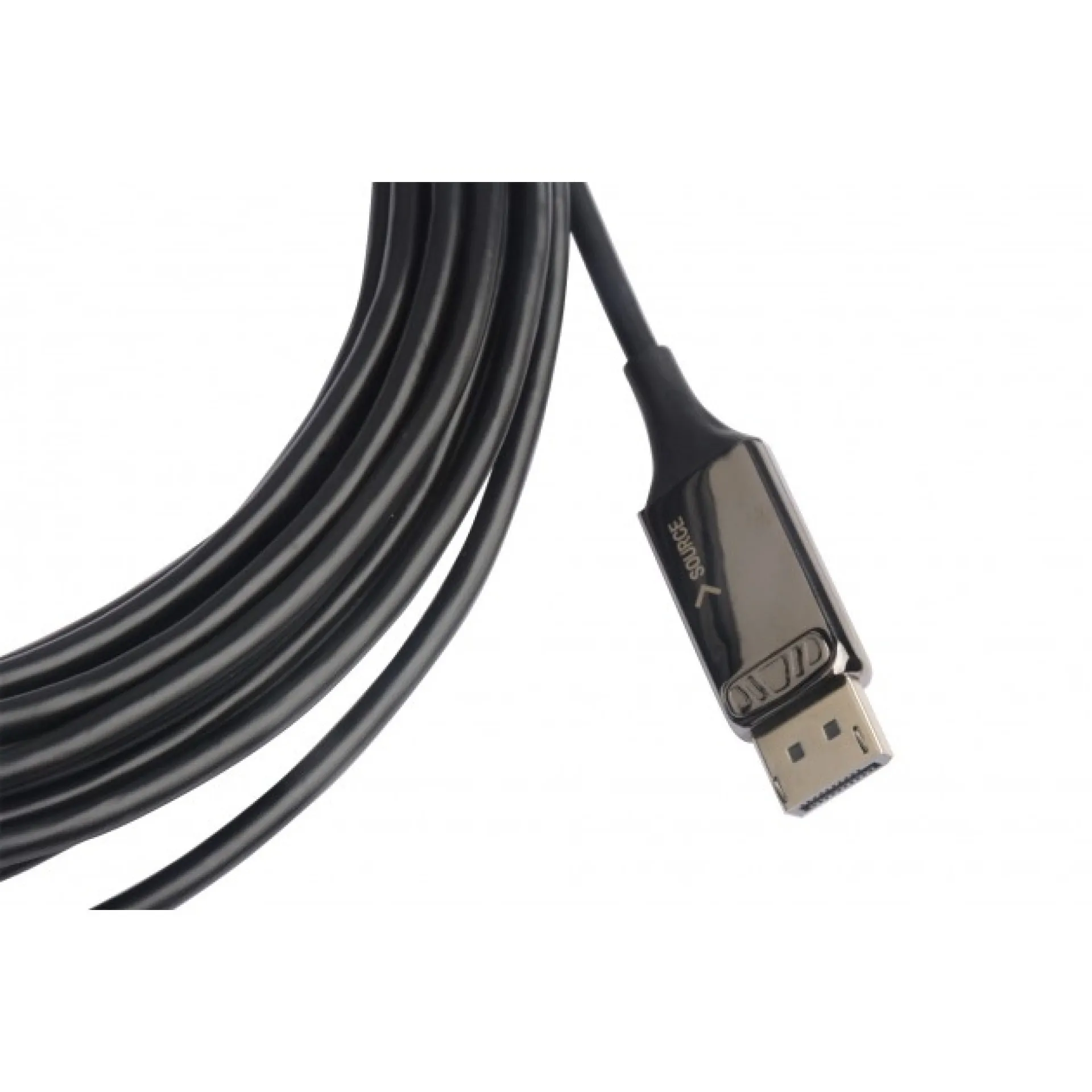 DisplayPort AOC Anschlusskabel 8K, St.-St., 20m, schwarz – Bild 3