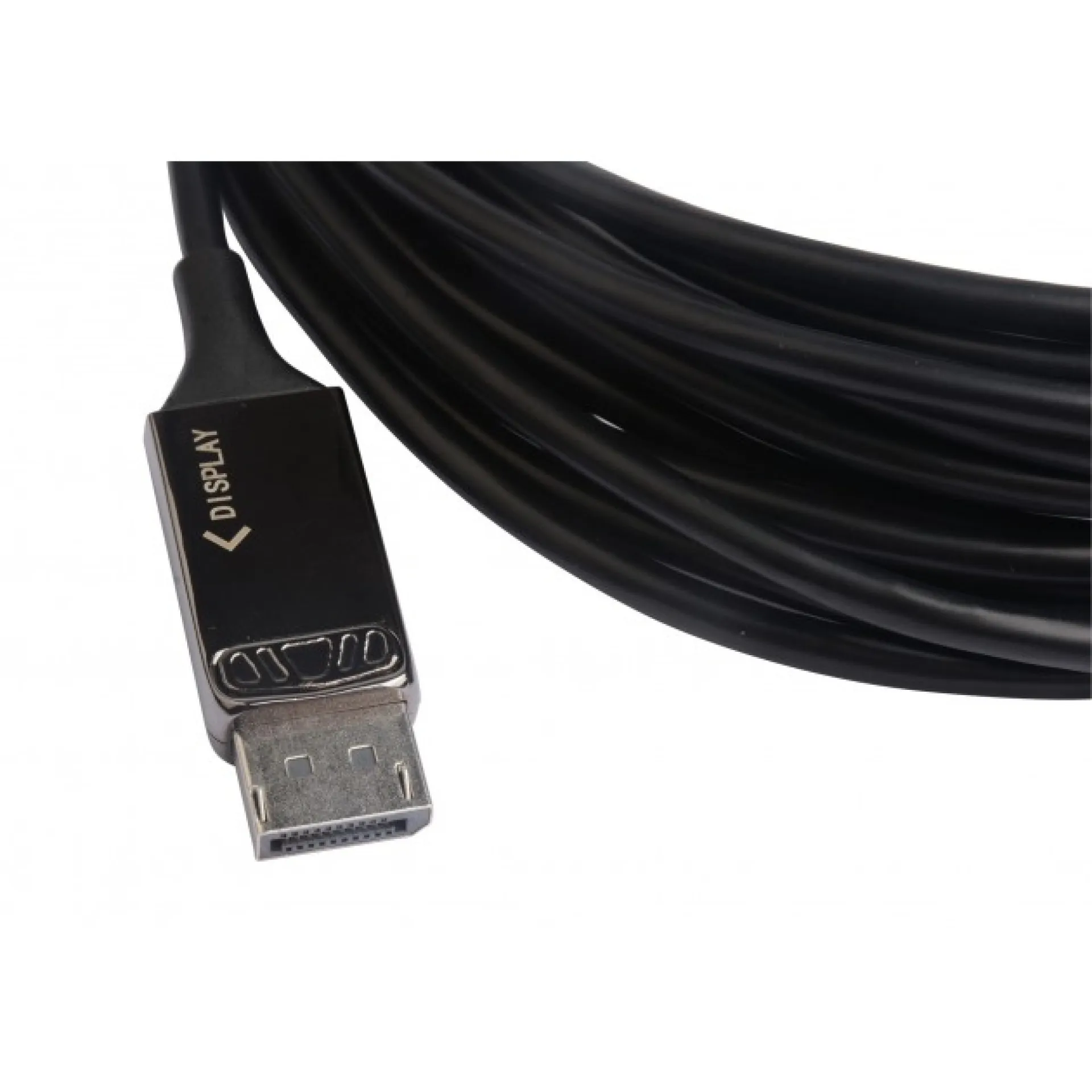 DisplayPort AOC Anschlusskabel 8K, St.-St., 20m, schwarz – Bild 4