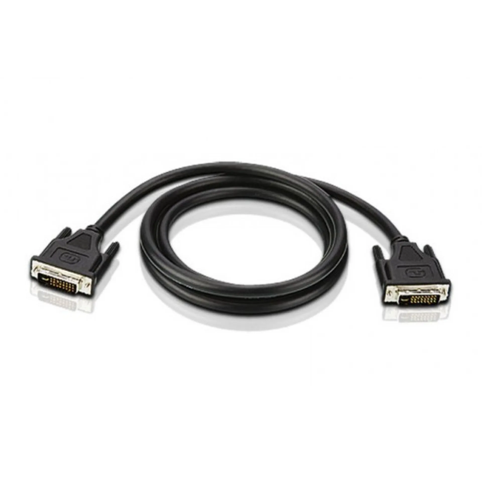 DVI-D Dual-Link Anschlusskabel Stecker/Stecker, schwarz, 3 m – Bild 3