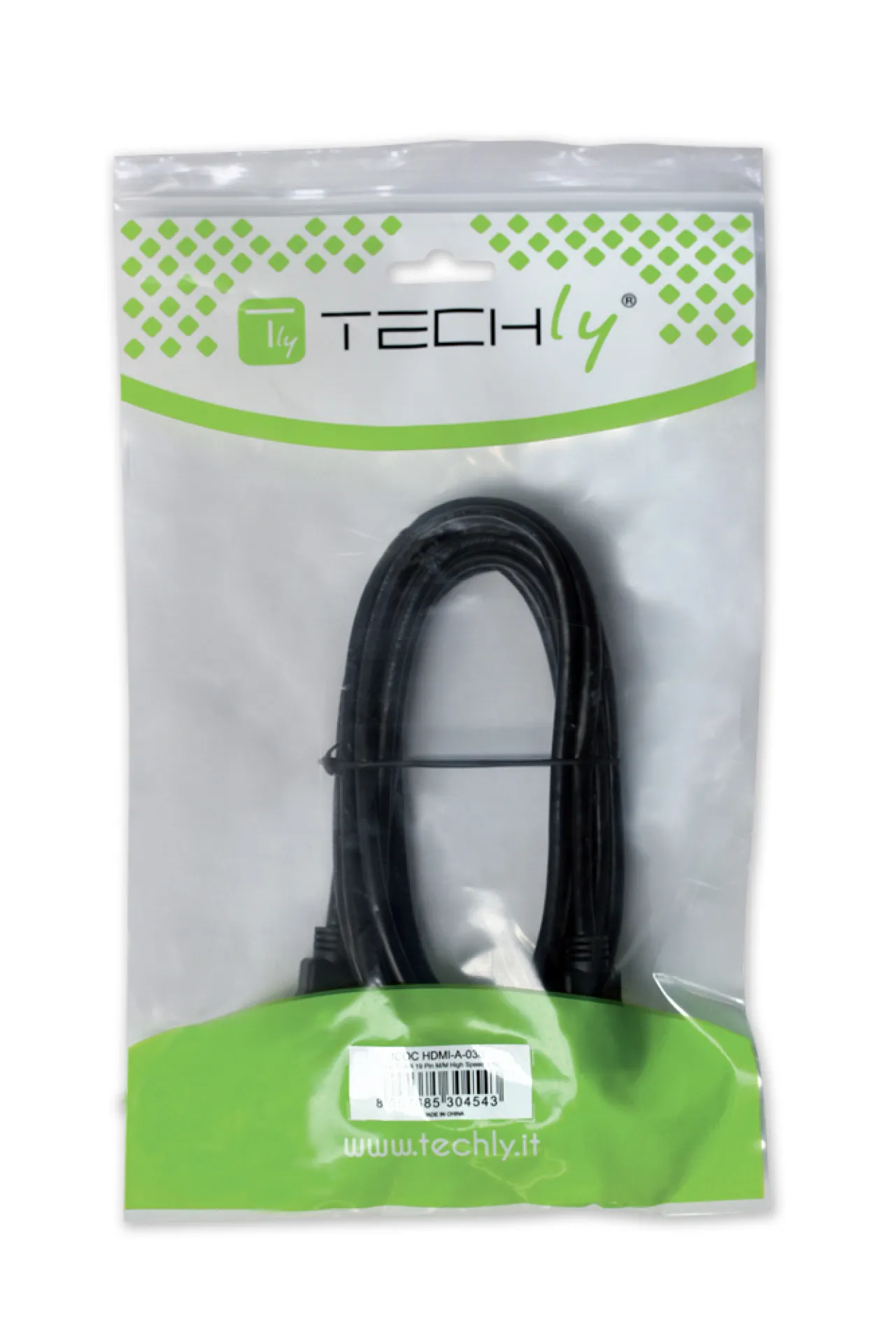 HDMI Kabel High Speed mit Ethernet und Mini HDMI Schwarz 3 m – Bild 2