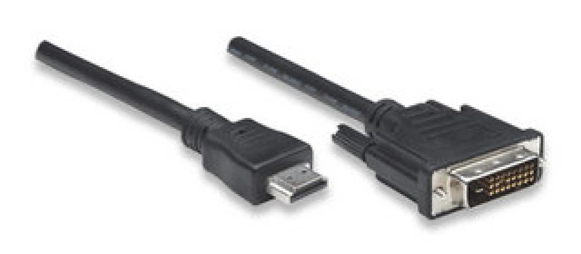 HDMI zu DVI-D Anschlusskabel, schwarz, 1 m – Bild 3