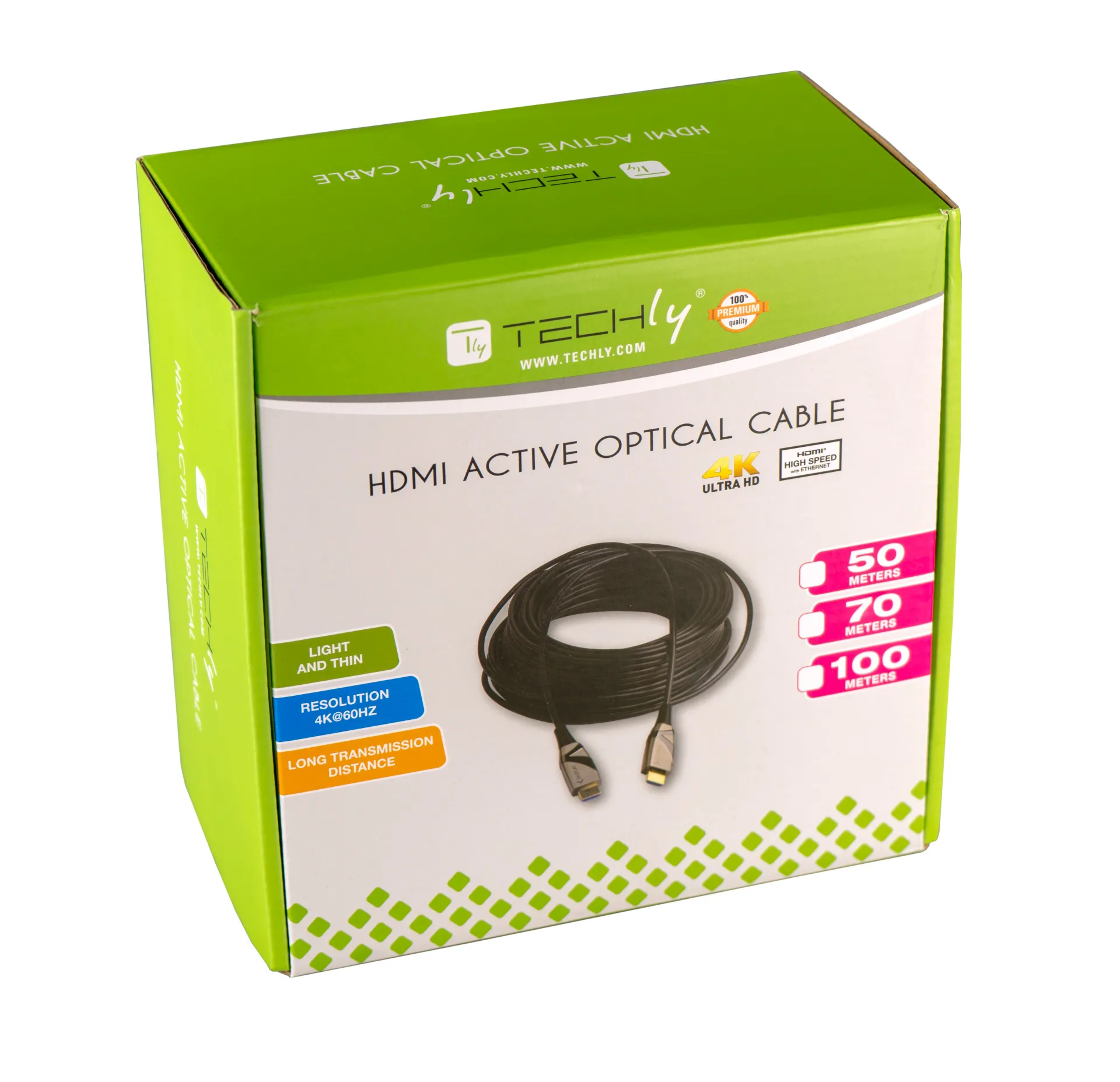 HDMI 4K 60Hz AOC LWL Kabel 15m, – Bild 5