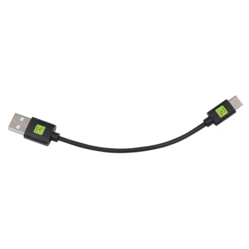 USB2.0 Kabel Stecker Typ-A – Stecker USB Typ-C Schwarz 0,1 m