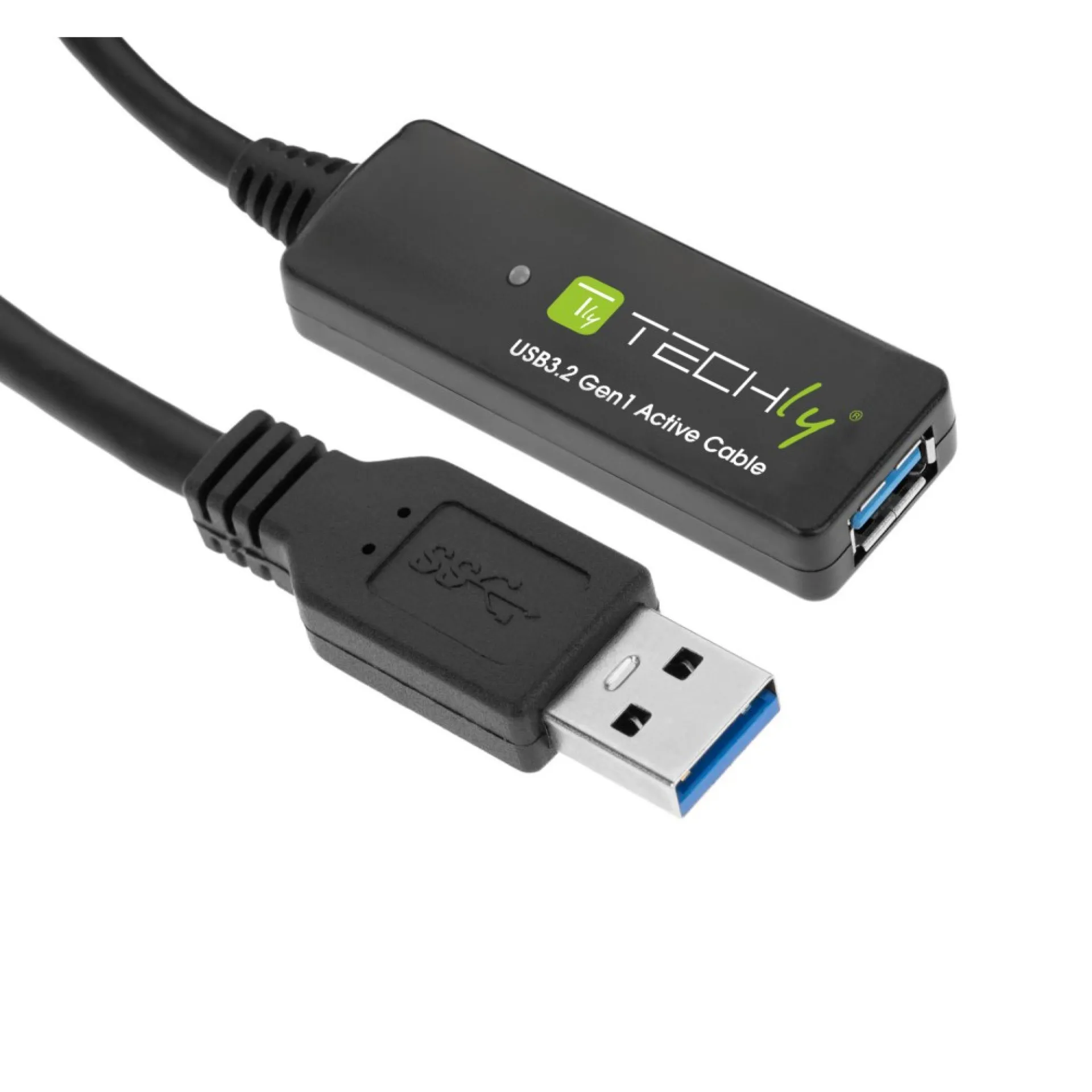 Techly Verlängerungskabel UBS3.2 SuperSpeed+ 20m – Bild 2