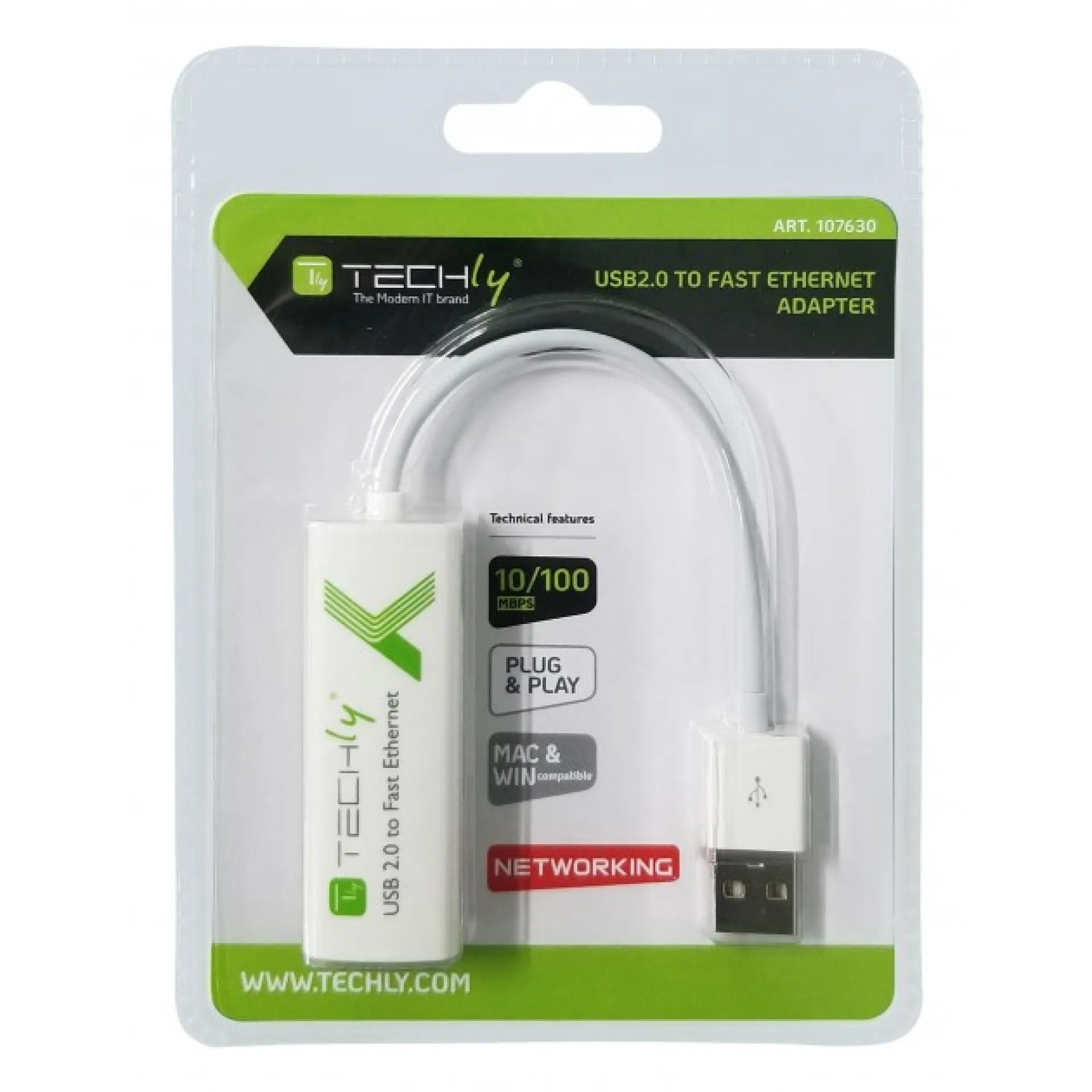 USB2.0 Konverter auf RJ45 Fast Ethernet – Bild 2