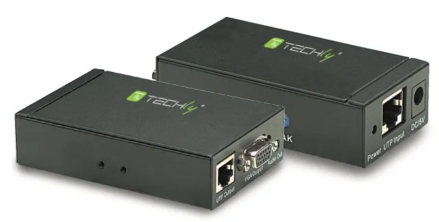 VGA- und Audio-Extender Set über Cat. 5/5e/6 (300m) – Bild 2