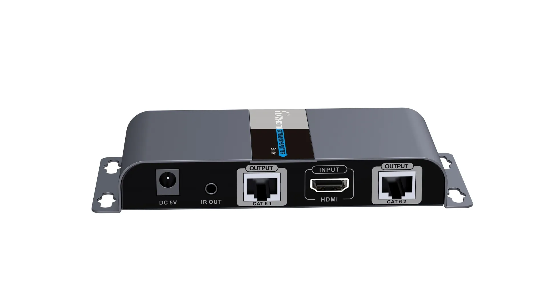 HDMI 1x2 Extender/Splitter Set mit IR über Netzwerkkabel bis zu 50m – Bild 2