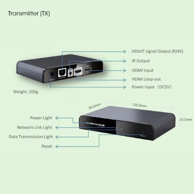 HDMI-Extender-Full-HD-1080p-V.4 – Bild 3