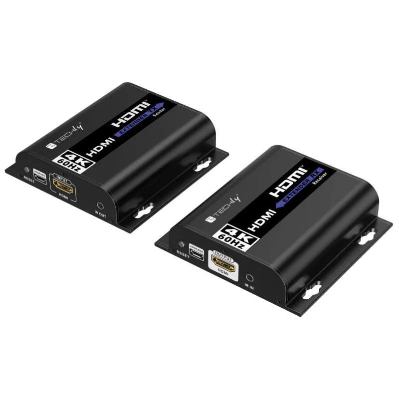 HDMI 4K2K@60Hz Extender Set (TX+RX) mit IR über Cat. 5e/6 Kabel bis 120m