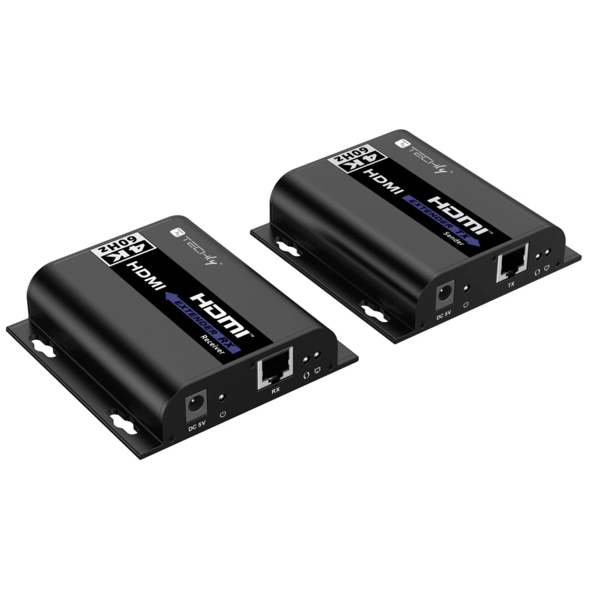HDMI 4K2K@60Hz Extender Set (TX+RX) mit IR über Cat. 5e/6 Kabel bis 120m – Bild 3