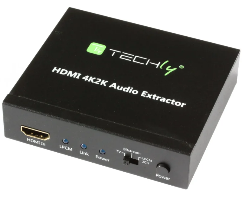 HDMI Audio-Extractor auf LPCM 2CH 4K, UHD, 3D