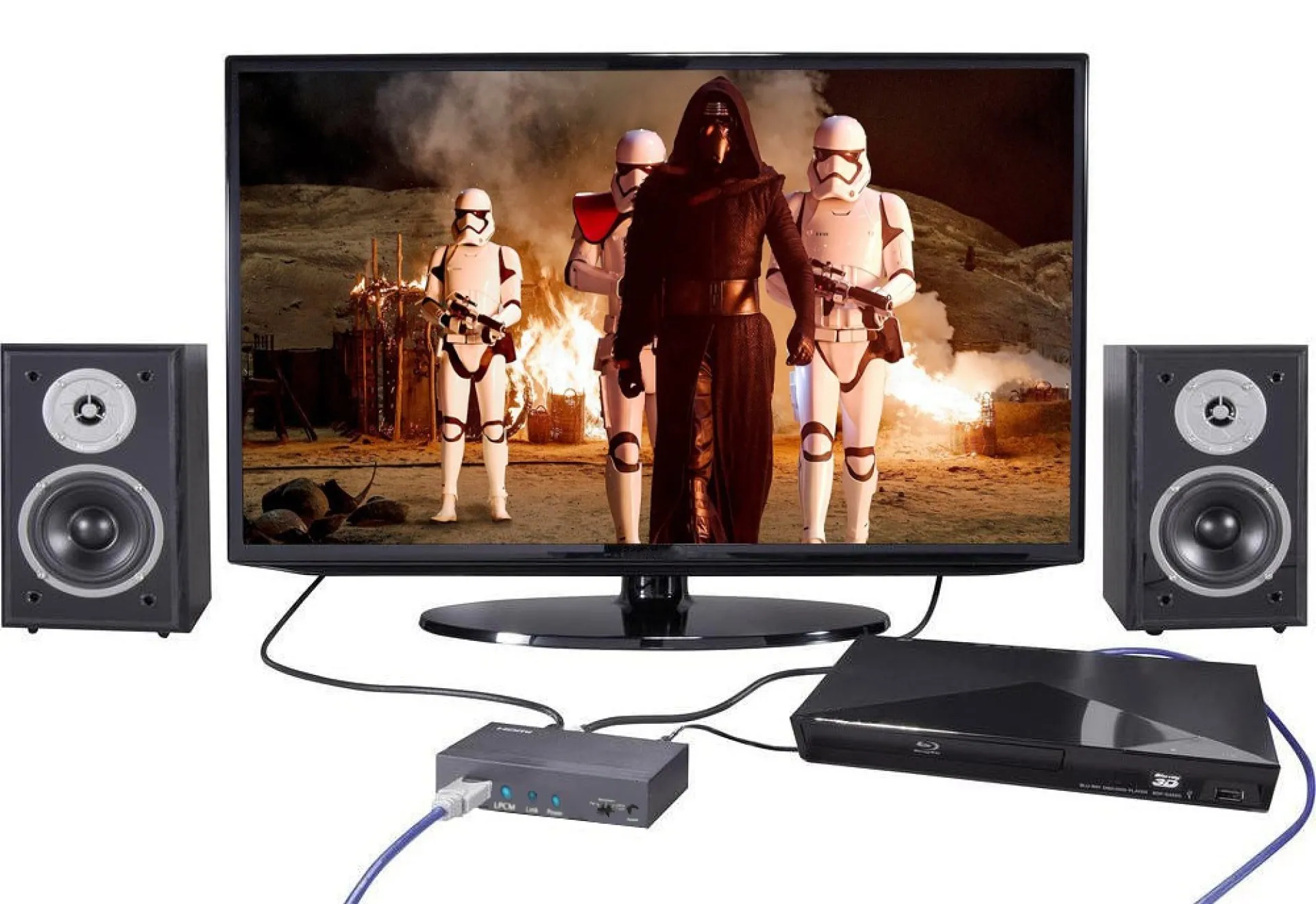 HDMI Audio-Extractor LPCM 7.1, 4K, UHD, 3D – Bild 5
