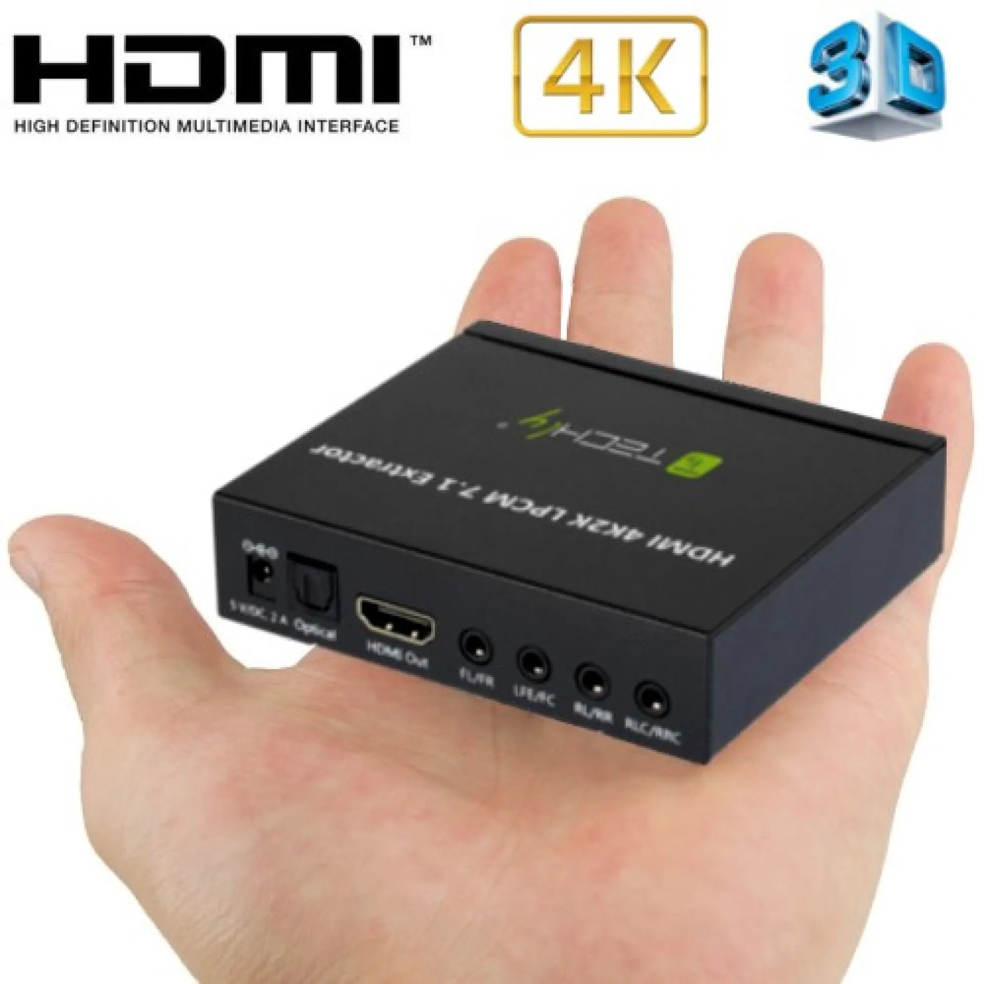 HDMI Audio-Extractor LPCM 7.1, 4K, UHD, 3D – Bild 6