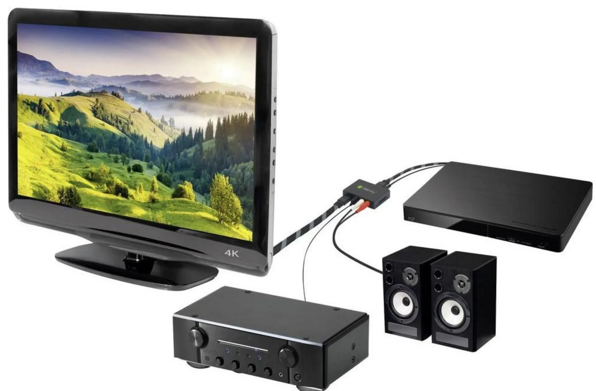 HDMI Audio-Extractor auf Toslink und RCA – Bild 4
