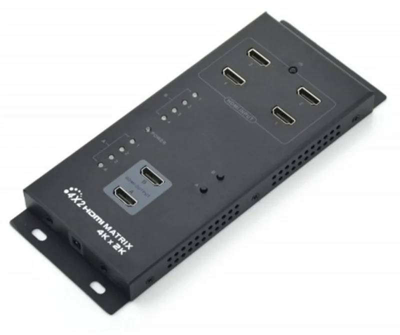 HDMI Matrix 4 IN – 2 OUT 4K, UHD, 3D