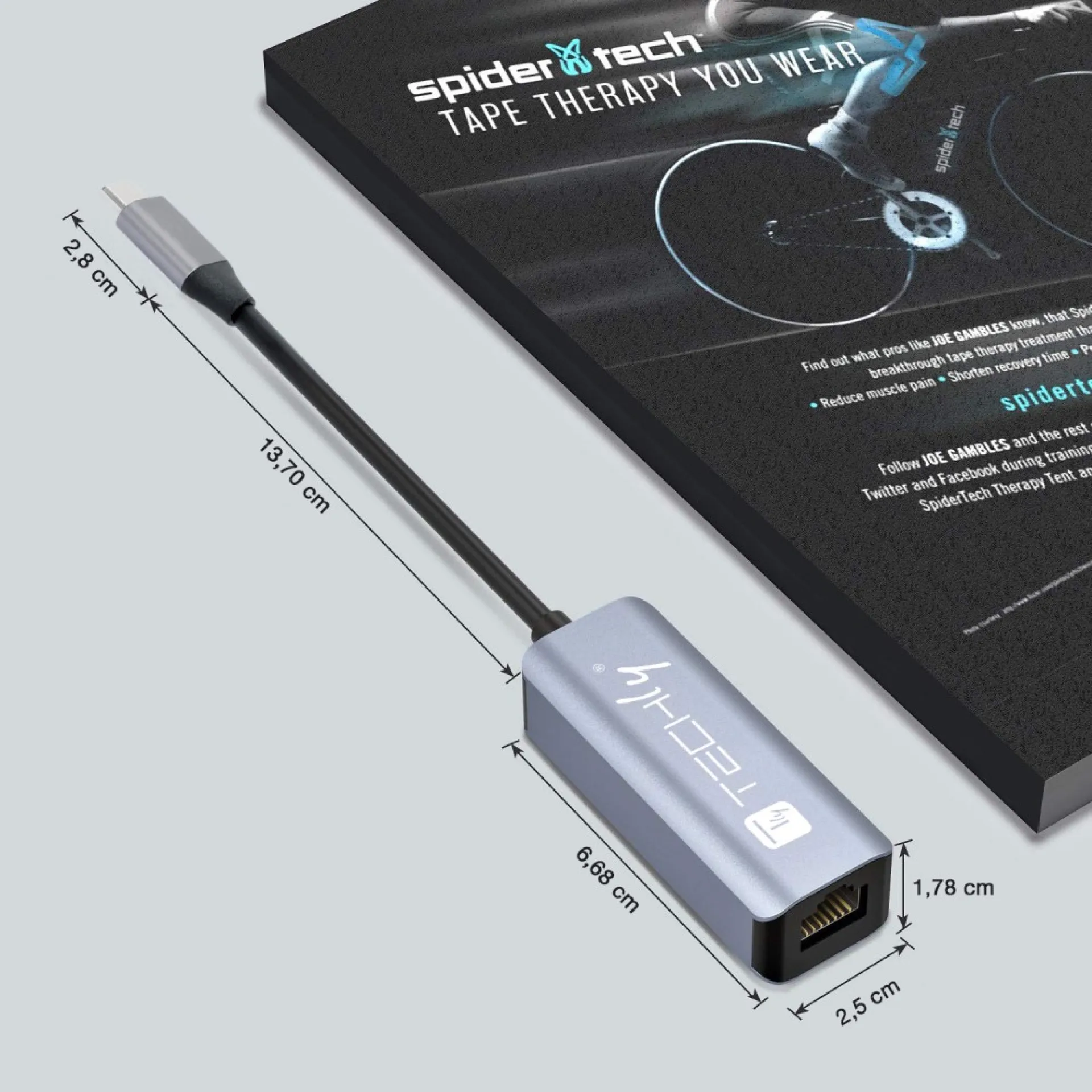 Techly USB-C 3.0 auf RJ45 Gbit Konverteradapter – Bild 2