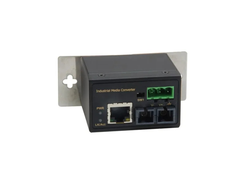 Hutschienen Multi-Mode Industrie Media Konverter 10/100, RJ45 auf SC