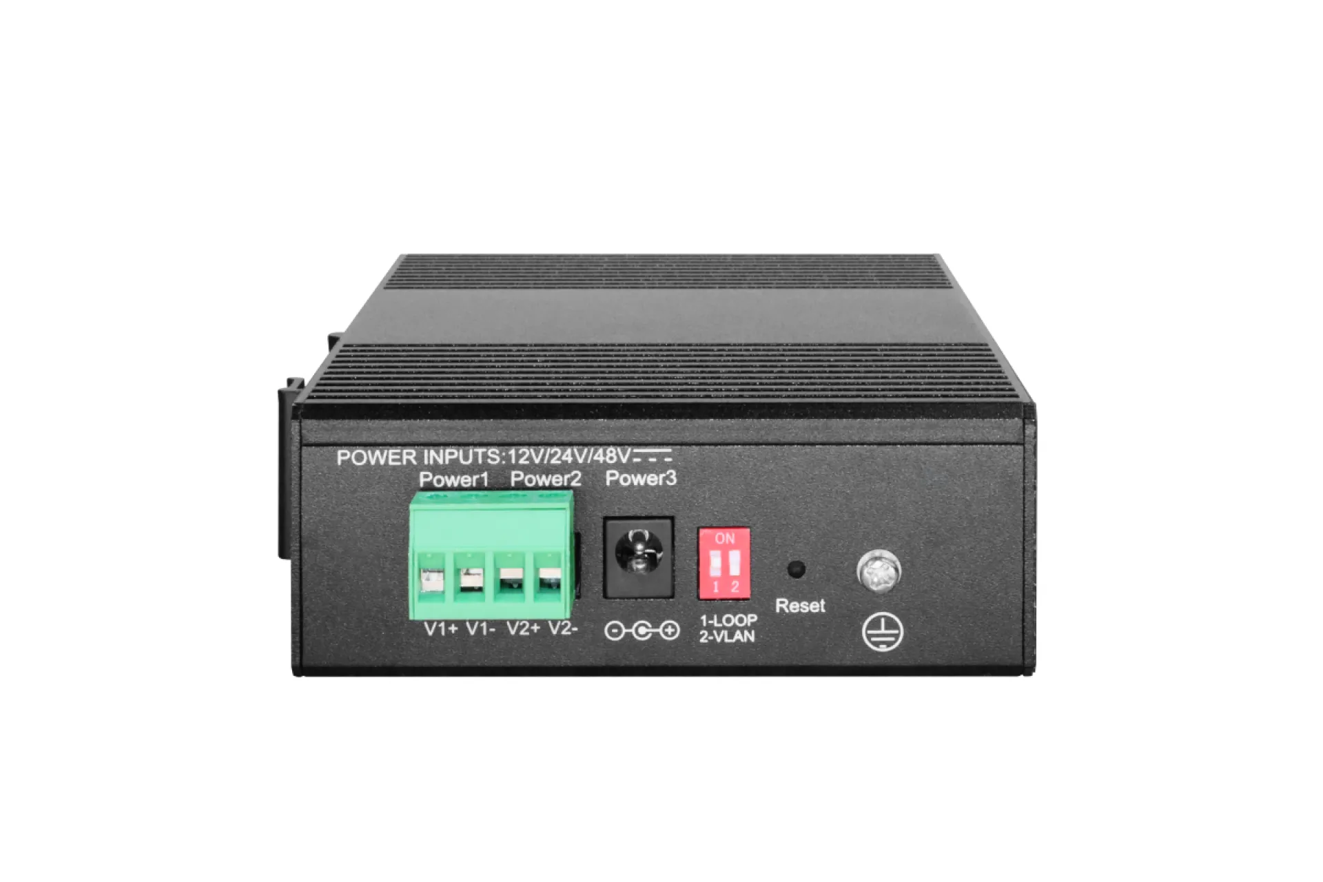 Hilbert 6-Port Industrie Gigabit PoE 2xSFP 4 PoE Outputs 802.3at/af PoE – Bild 3