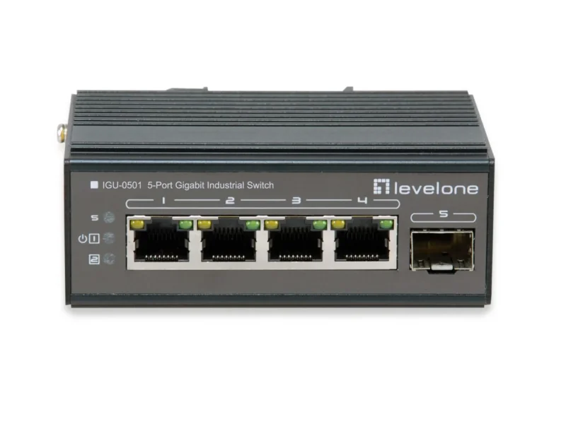 5-Port-Gigabit-Switch, DIN-Schiene Industrial Switch