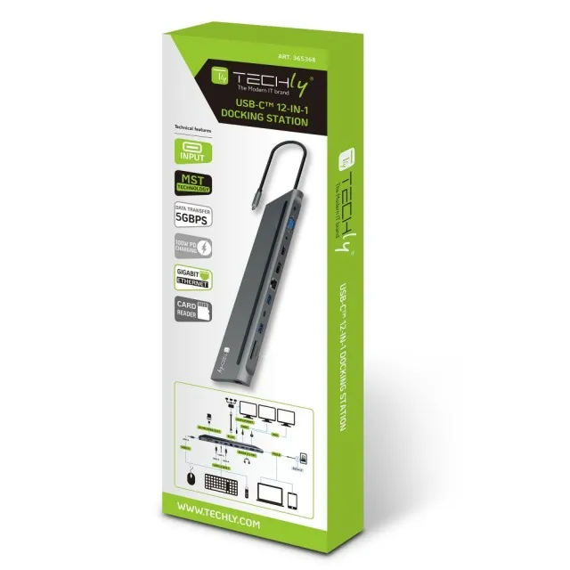 Docking-station-USB-C-12-in-1-MST – Bild 3