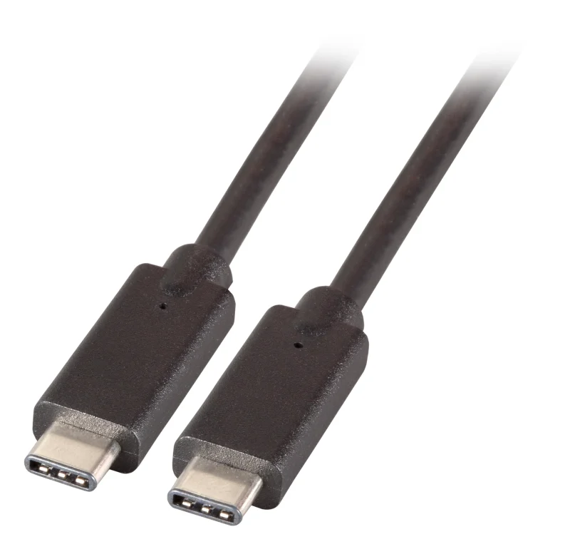 USB3.2 Gen 1 Superspeed Kabel, Type C/M –C/M, 3A, 5Gbit, 1m