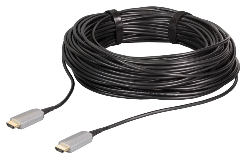 HDMI AOC Glasfaser Kabel 4K 60Hz, HDMI Typ A – A, St-St, 50m