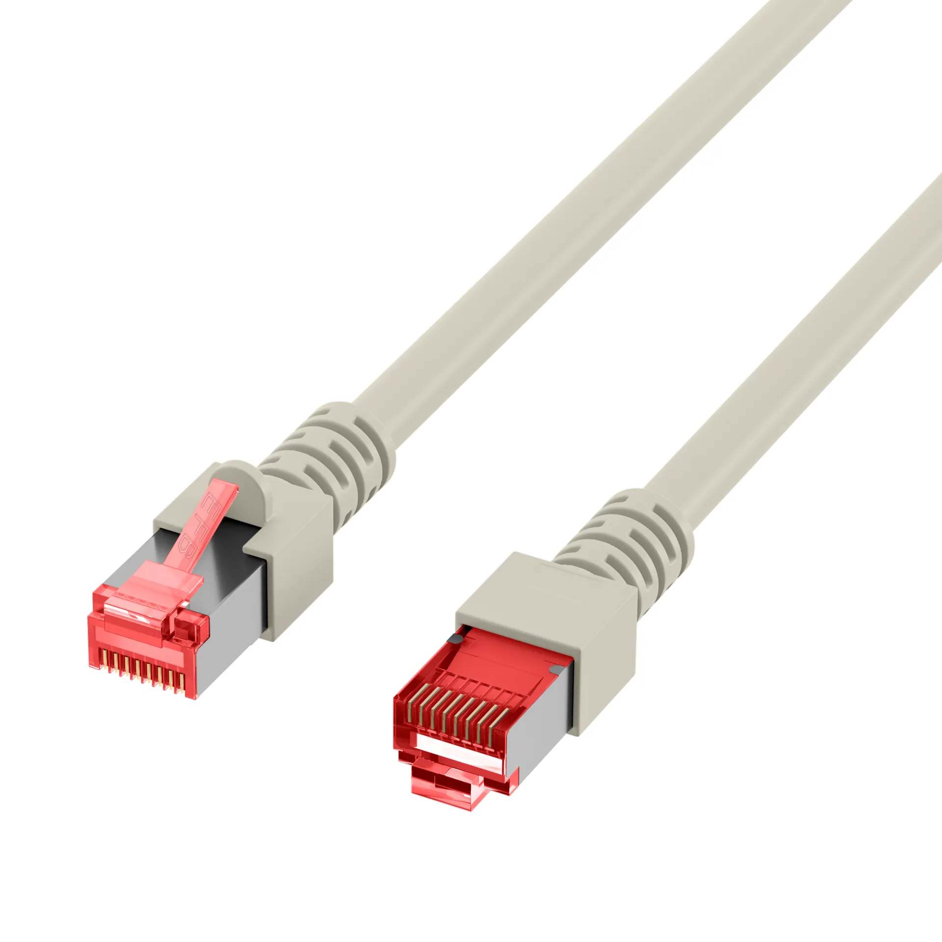 RJ45 Patchkabel Cat.6 S/FTP LSZH grau 5m – Bild 3