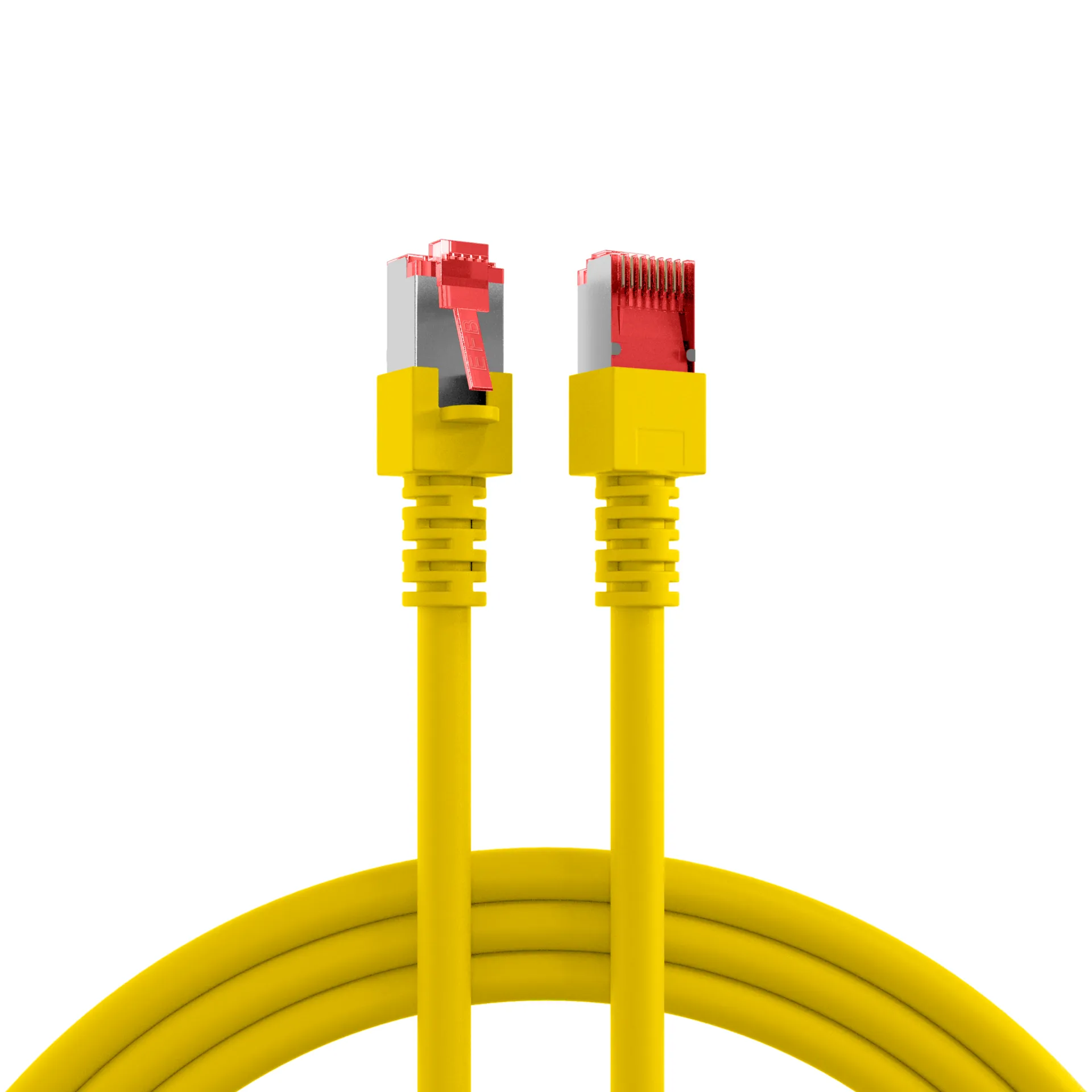 RJ45 Patchkabel Cat.6 S/FTP LSZH gelb 7,5m