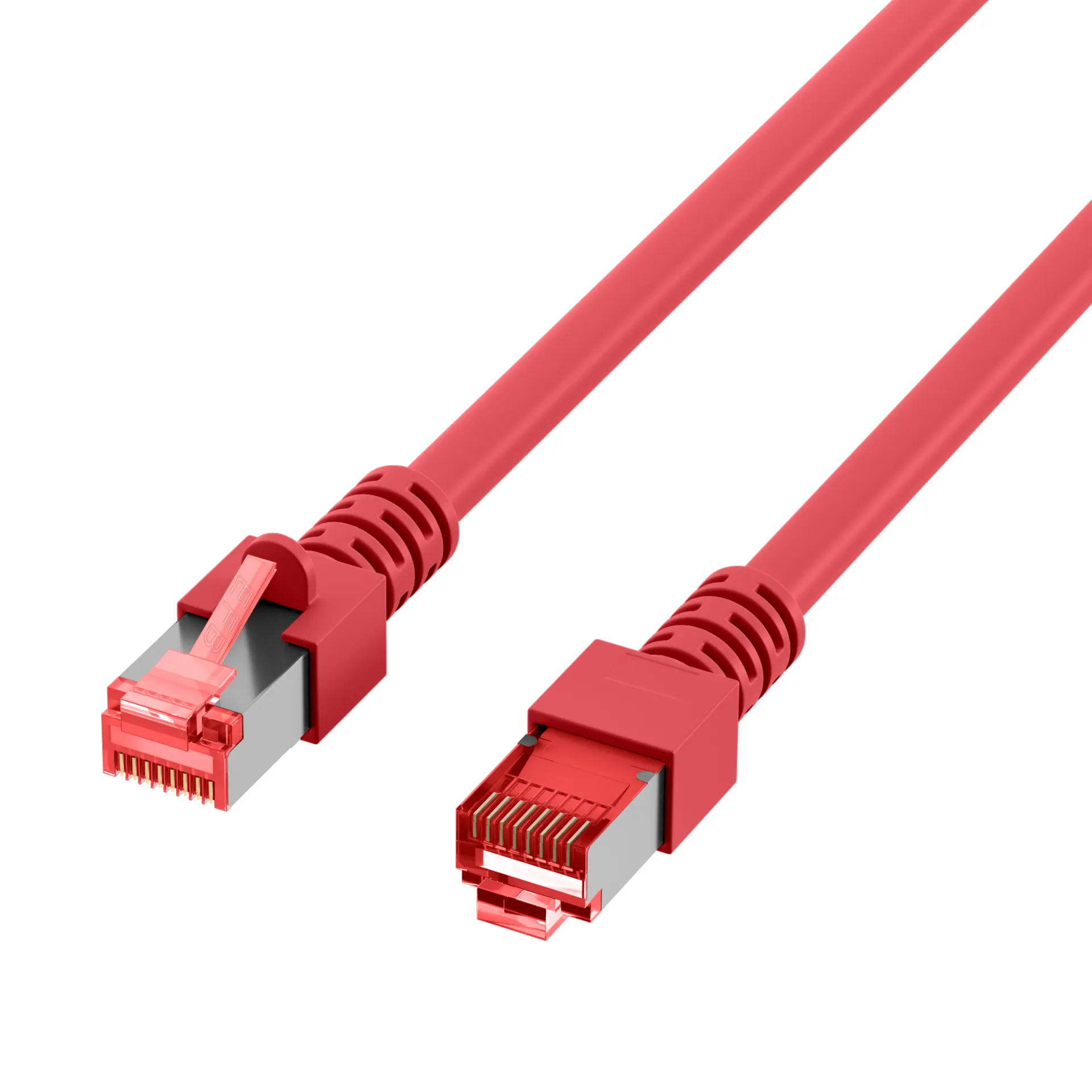 RJ45 Patchkabel Cat.6 S/FTP LSZH rot 5m – Bild 8