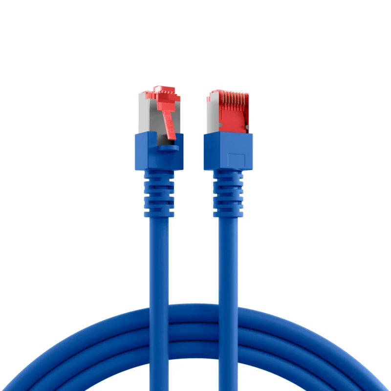 RJ45 Patchkabel Cat.6 S/FTP LSZH blau 40m