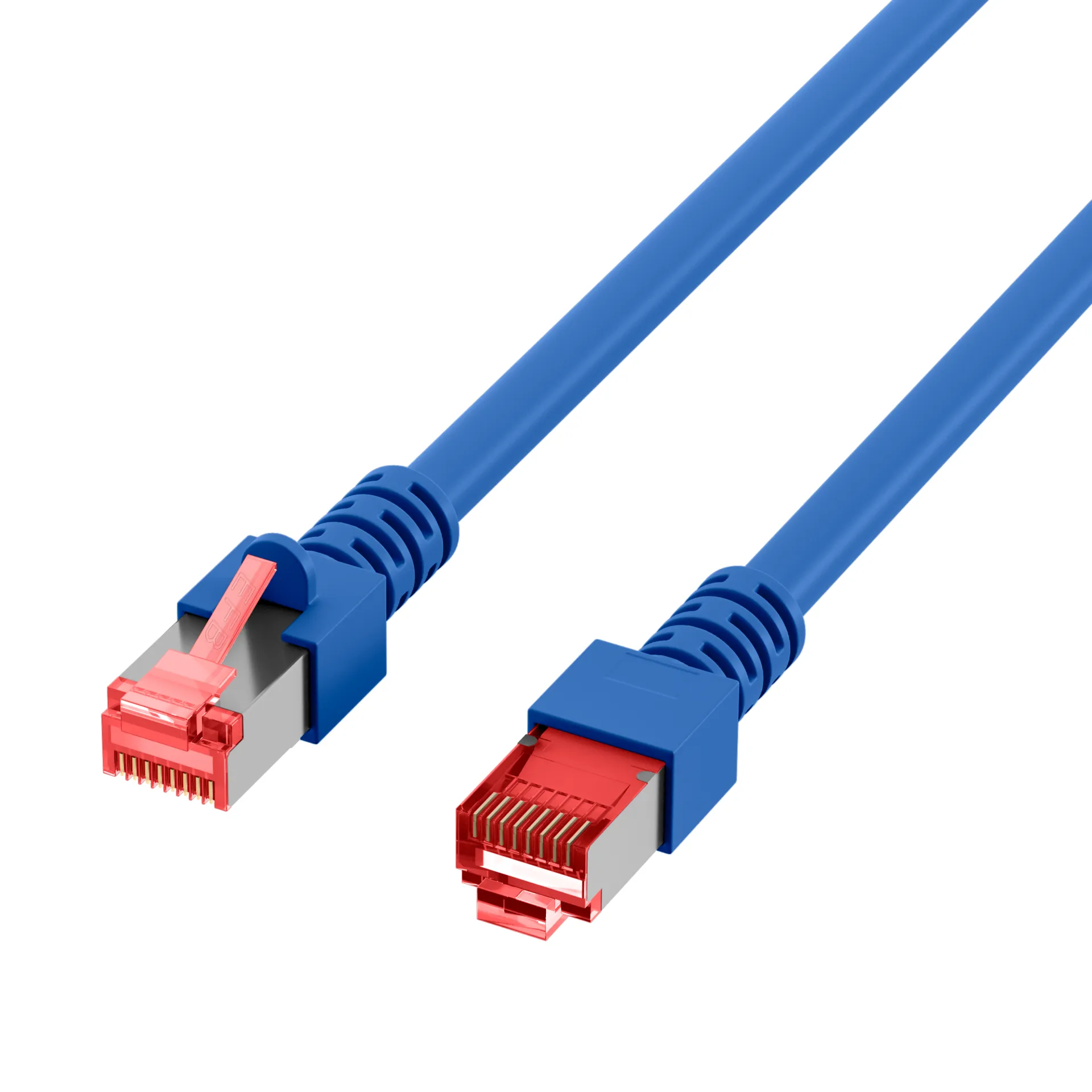RJ45 Patchkabel Cat.6 S/FTP LSZH blau 7,5m – Bild 3