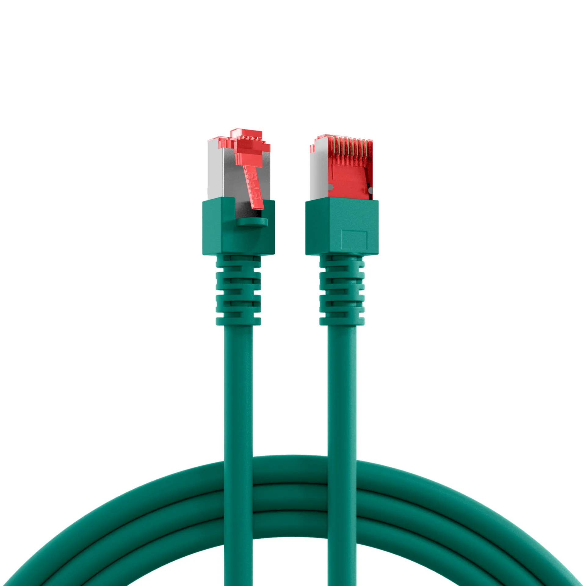 RJ45 Patchkabel Cat.6 S/FTP LSZH grün 1m – Bild 11