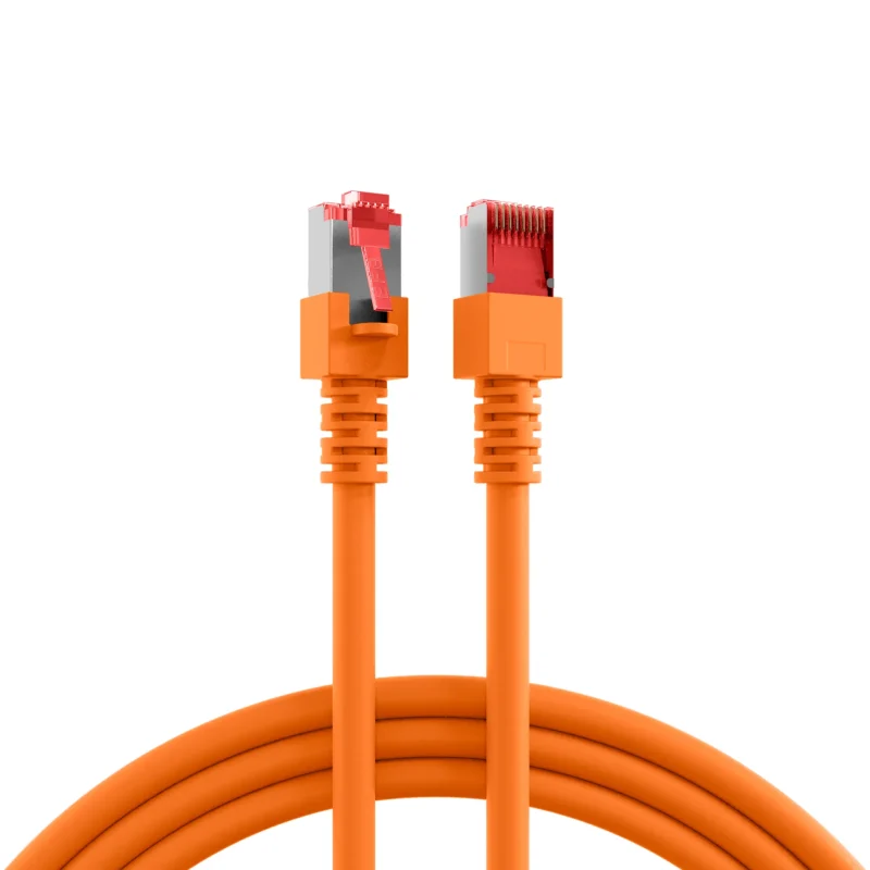 RJ45 Patchkabel Cat.6 S/FTP LSZH orange 50m
